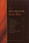 NKJV Macarthur Study Bible Genuine Leather - Burgundy